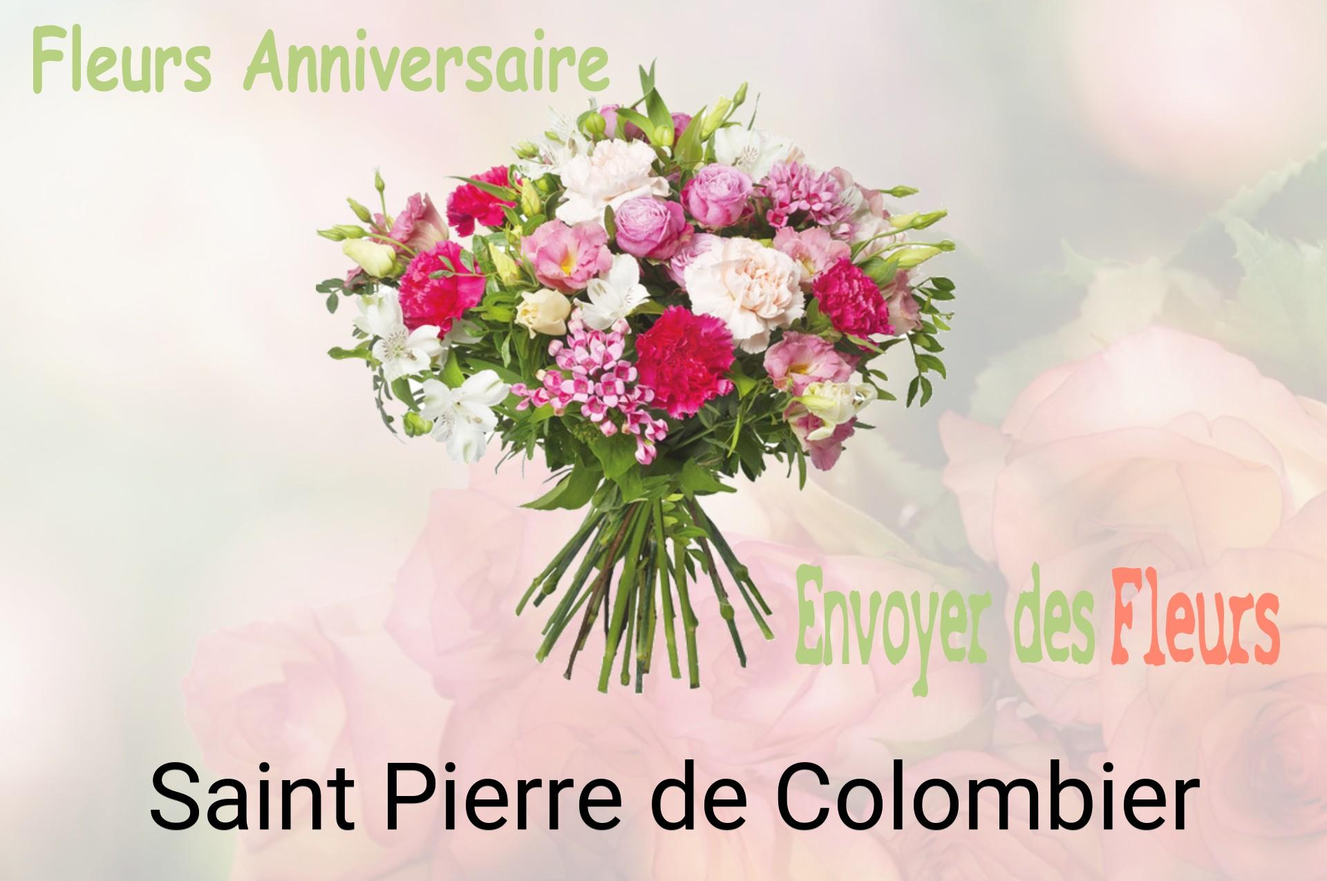 Bouquet de fleurs d’anniversaire livré à Saint-Pierre-de-Colombier